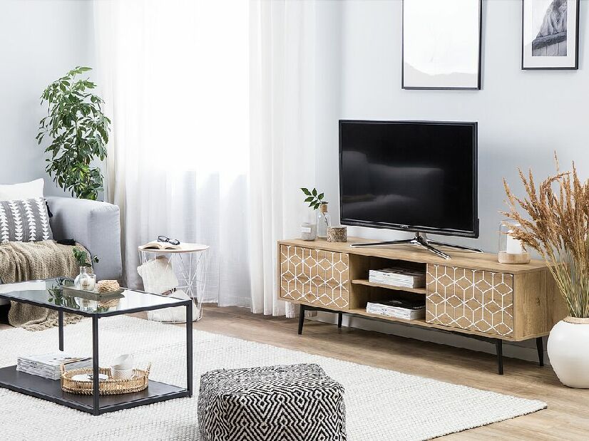 TV stolík/skrinka Torun (svetlé drevo)