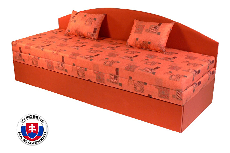 Rozkladacia posteľ (váľanda) 80 až 150 cm Katka Mini (s molitanovým matracom)