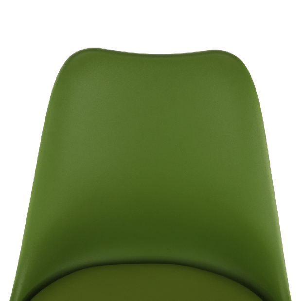 Jedálenská stolička Samim (olivová + buk)