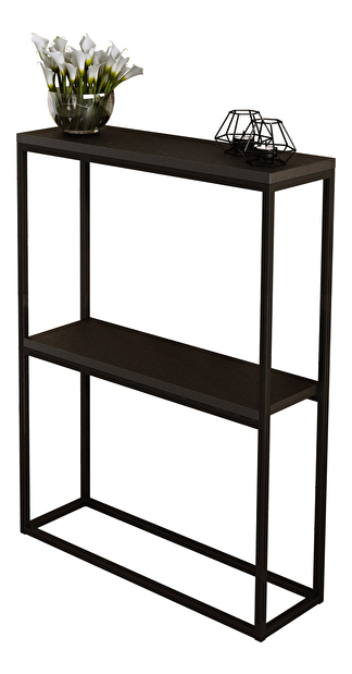 Konzolový stolík Mattel (čierna + čierna)