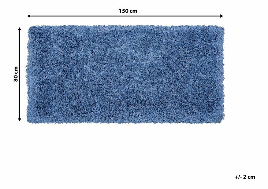 Koberec 150 cm Caiguna (modrá)