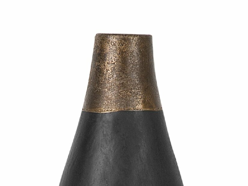 Váza ERODE 53 cm (keramika) (čierna)