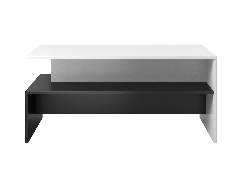 Konferenčný stolík Barly Typ 99 (čierna + biela)