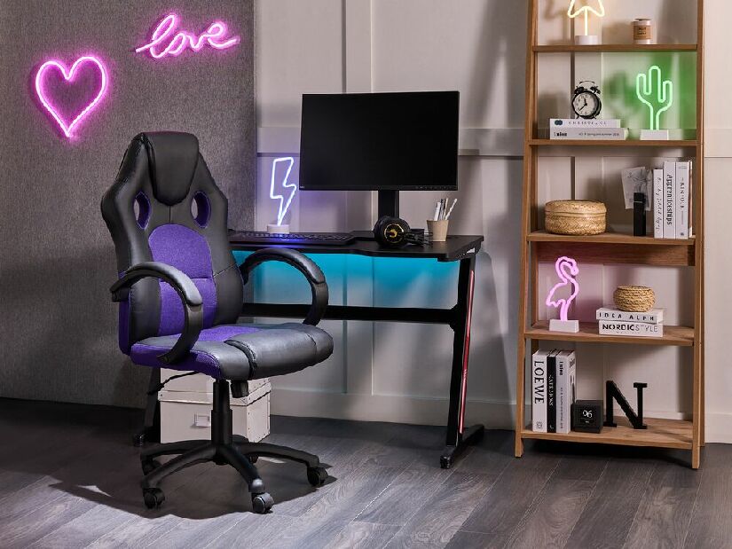 Kancelárska stolička Roast (purpurový)