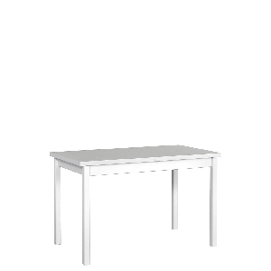 Rozkladací stôl Ewan 70 x 120+160 X (biela L)