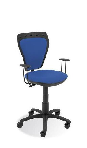 Kancelárska stolička BRW Ministyle GTS + GTP 28 modrá
