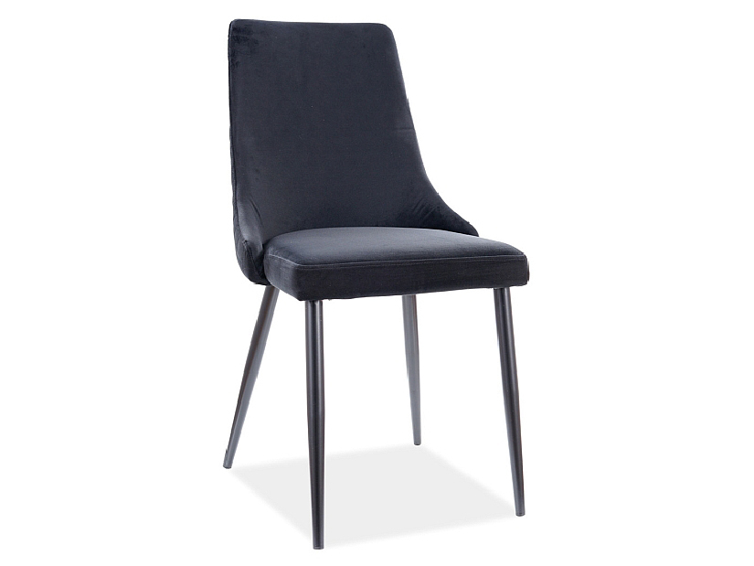 Jedálenská stolička Polly (čierna + čierna)