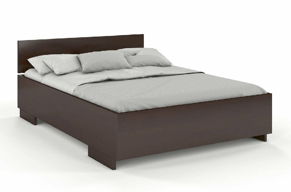 Manželská posteľ 160 cm Naturlig Larsos High (buk)