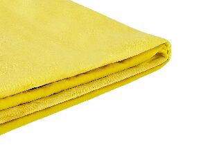 Poťah na posteľ 160x200 cm FUTTI (žltá)