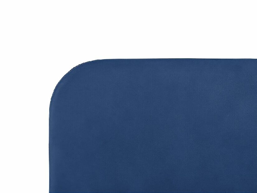 Manželská posteľ 140 cm Faris (modrá) (s roštom)
