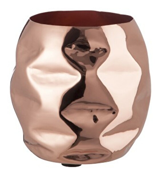 Dekoračná váza Jolipa Extravaganza (18x18x18cm) (Medená)