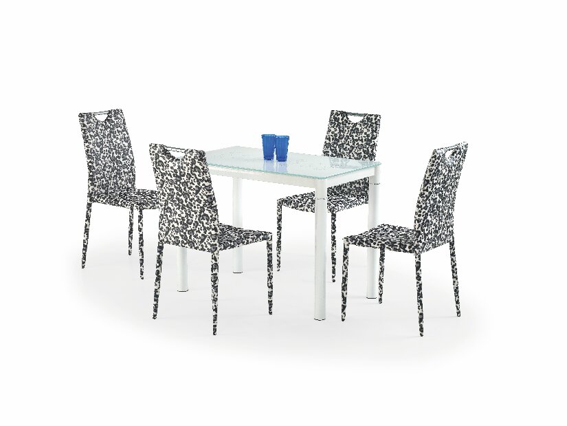 Jedálenský stôl Aurelio biela (pre 4 osoby) *výpredaj