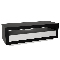 TV stolík/skrinka Ambleside (čierna + biela)