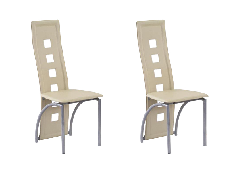 Set 2 ks. jedálenských stoličiek K4 M béžová *výpredaj