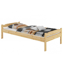 Jednolôžková posteľ 90 cm Lipo (prírodná)
