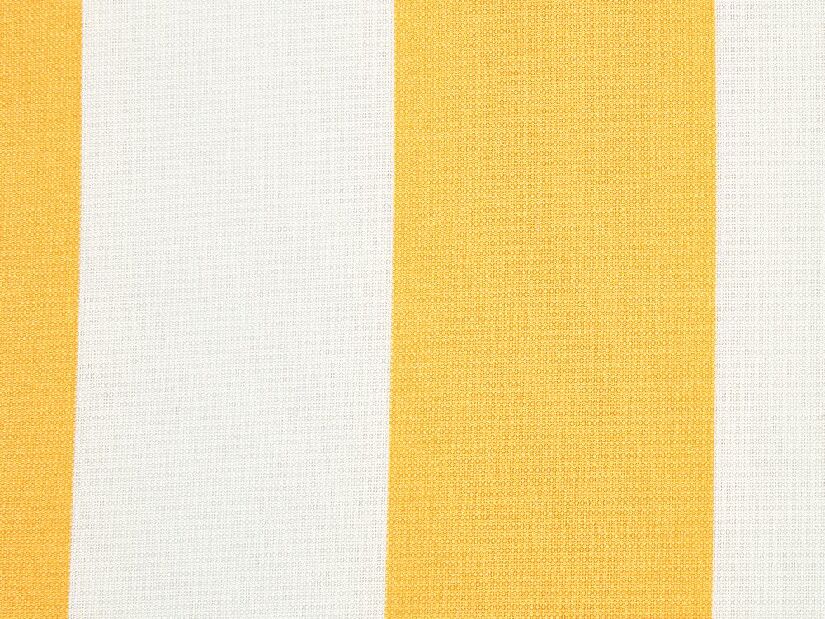 Sada 2 ozdobných vankúšov Terno (žltá + biela)