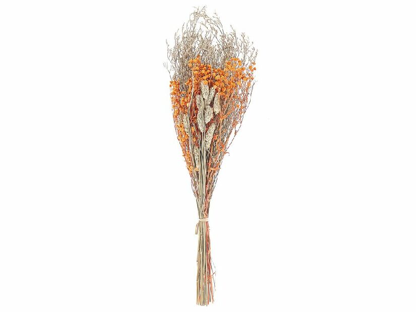 Kytica sušených kvetov Cheyenne (oranžová)