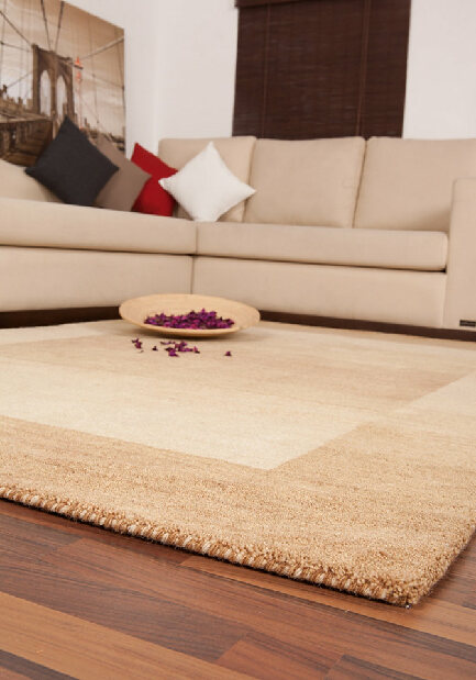 Ručne viazaný koberec Gabbeh 550 Beige (160 x 230 cm)