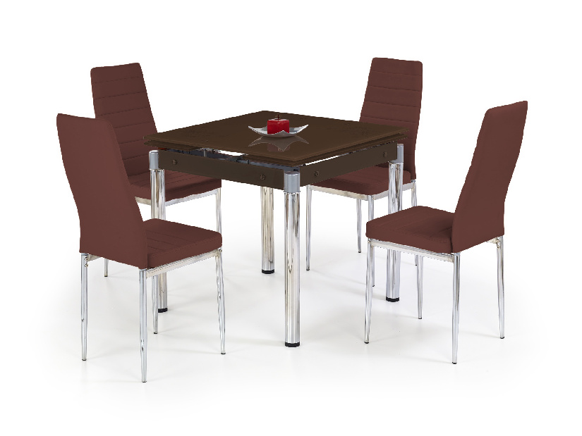 Jedálenský stôl Kent hnedá (pre 4 osoby) *výpredaj