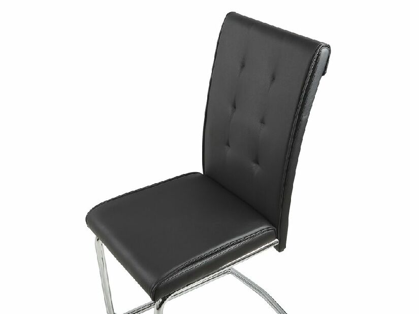 Set 2 ks. jedálenských stoličiek ROVVO (čierna)
