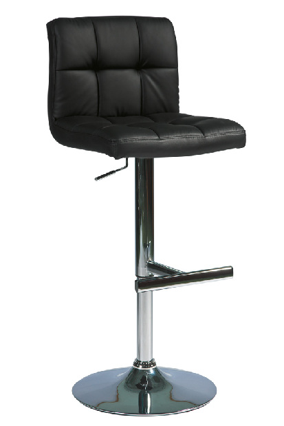 Barová stolička Renatus (čierna)
