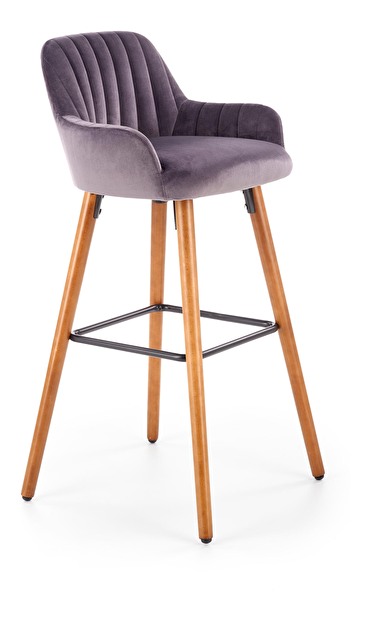 Barová stolička Danna (sivá) *výpredaj