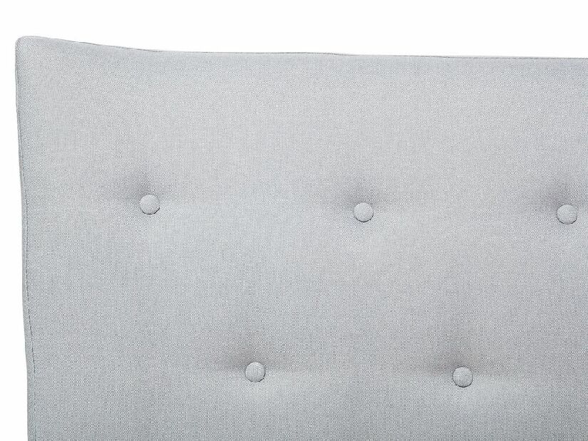 Manželská posteľ 160 cm SANTORI (s roštom) (sivá)