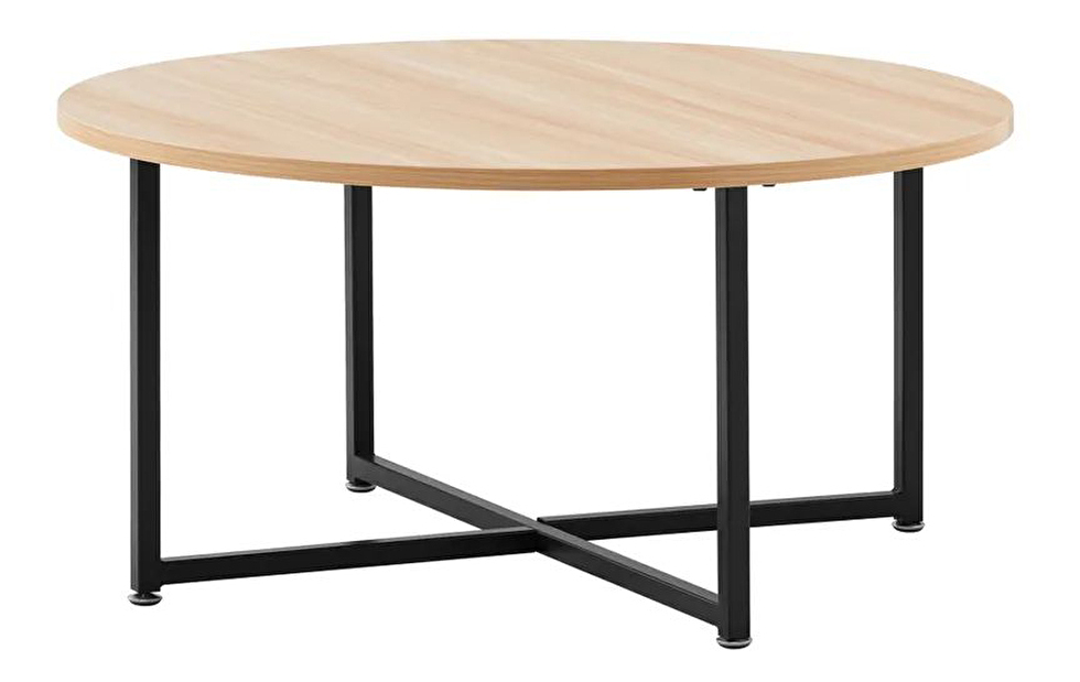 Konferenčný stolík Safrin DA4106 (dub + čierna)