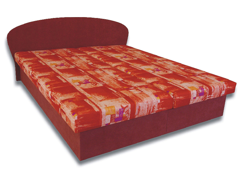 Manželská posteľ 160 cm Milka 4 (s penovými matracmi) *výpredaj