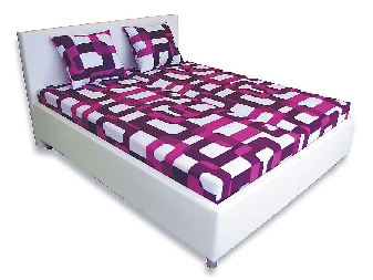 Manželská posteľ 160 cm Lanie 1 (s pružinovými matracmi)