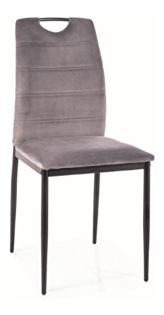 Jedálenská stolička Rebecca (sivá)