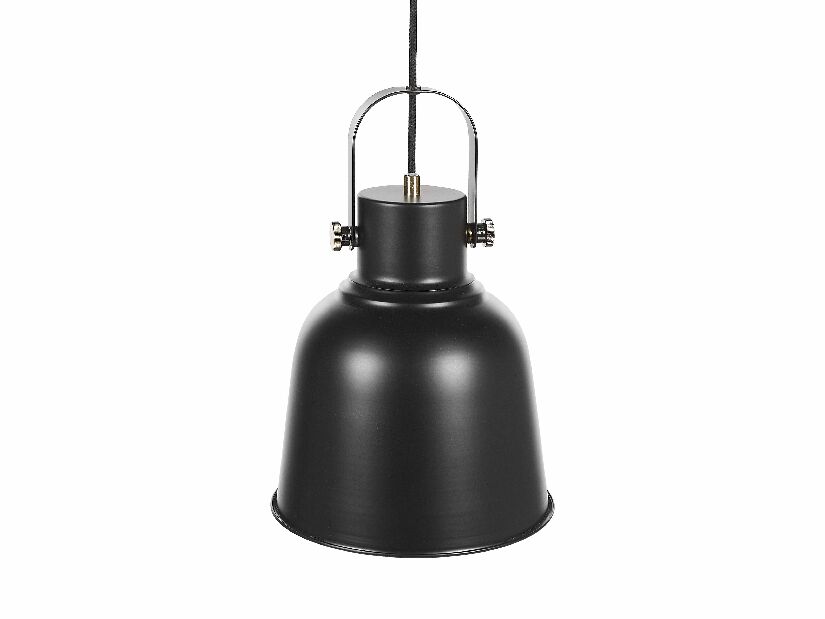 Závesná lampa HASS (kov) (čierna)