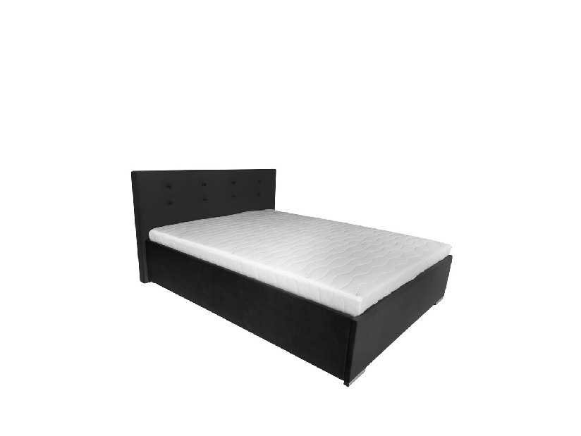 Manželská posteľ 140 cm BRW Molisa (sivá)