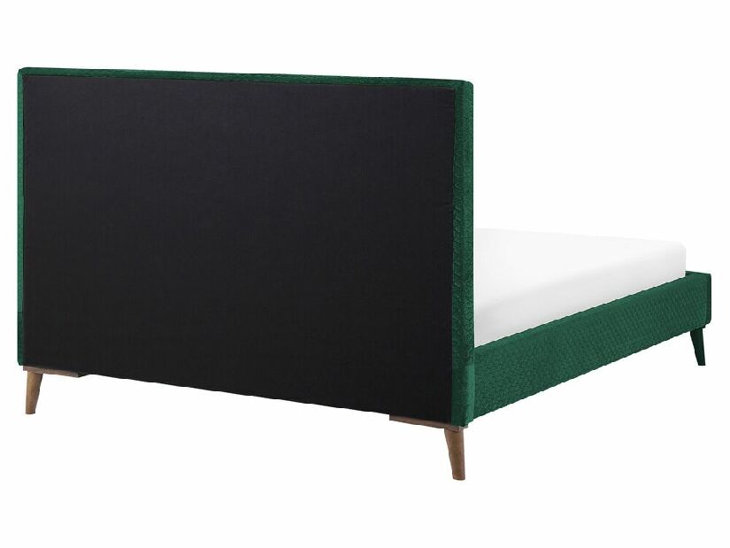 Manželská posteľ 160 cm BARON (s roštom) (zelená)