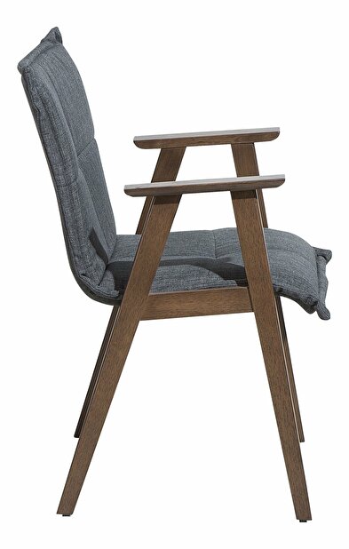 Jedálenská stolička Mildford (tmavé drevo)