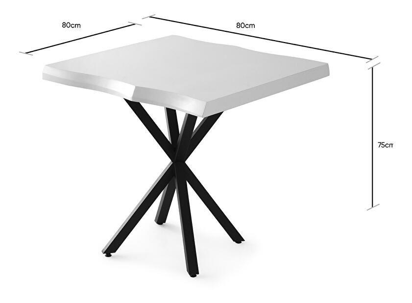 Jedálenský stôl (pre 4 osoby) Samba (biela)