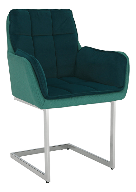 Jedálenská stolička Chira (smaragdová)