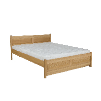 Manželská posteľ 140 cm LK 109 (buk) (masív)