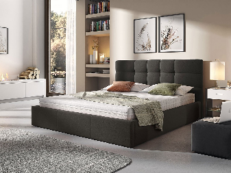 Čalúnená posteľ Mirjan Kendall (140x200) (Bergamo 97)