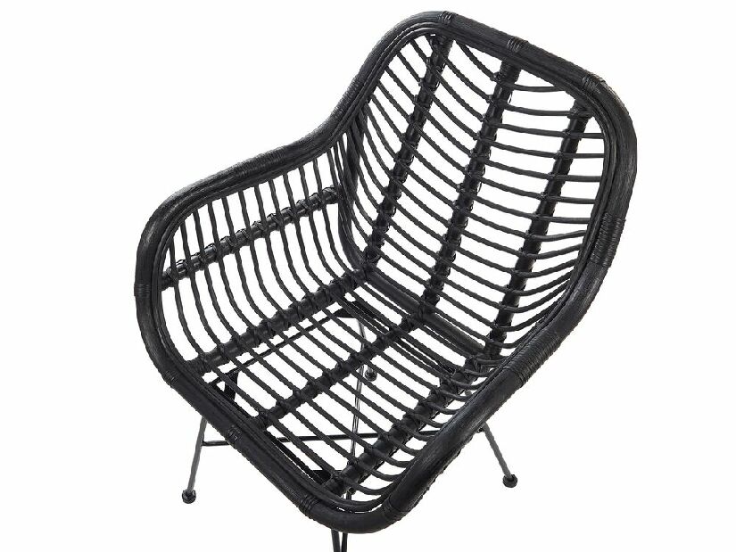 Jedálenská stolička Caron (čierna)