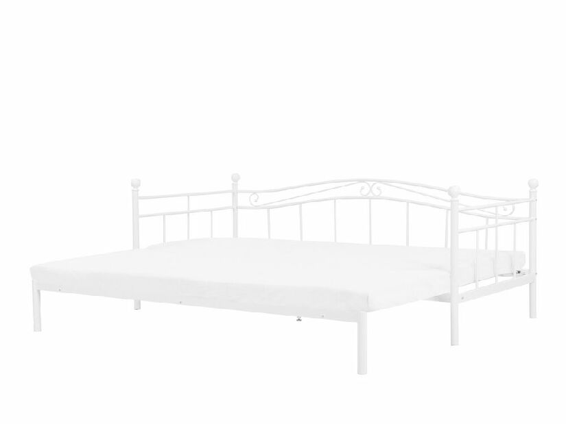 Rozkladacia posteľ 90 cm TULO (s roštom) (biela) *výpredaj
