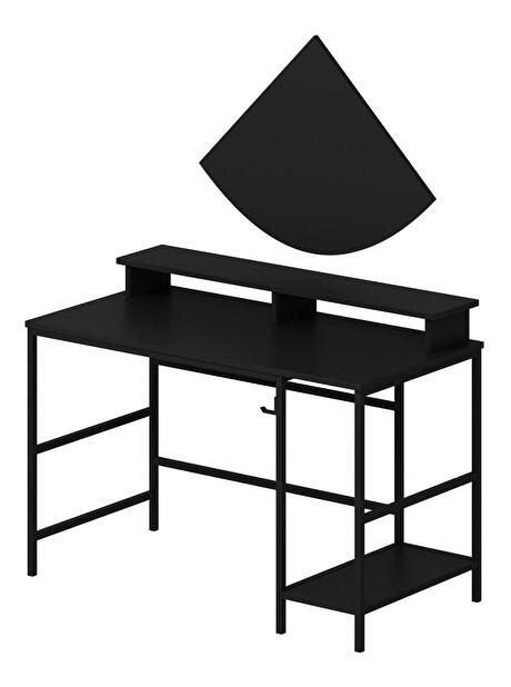 PC stolík Grana (čierna)