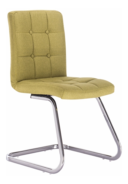 Jedálenská stolička Lavinia (zelenožltá)