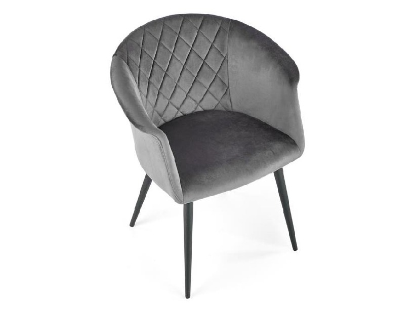 Jedálenská stolička Koli (sivá)