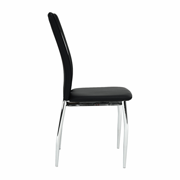 Jedálenská stolička Scotby (čierna + biela) *výpredaj