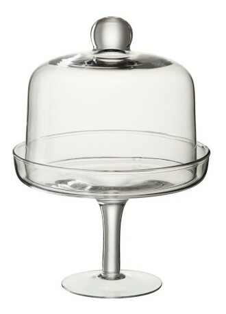 Stojan Jolipa Glass Bell instant Happiness (17x17x24cm) (Priehľadná)