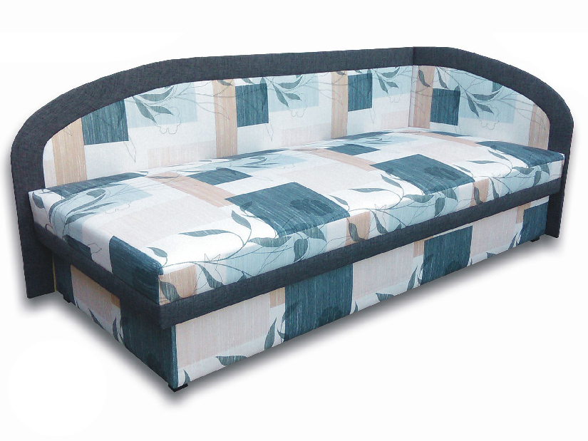 Jednolôžková posteľ (váľanda) 80 cm Melvin (Ramona 3A + Falcone 5) (P)