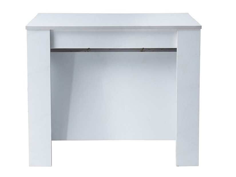 Rozkladací jedálenský stôl 60-300 cm Raye (biela + biela) (pre 8 a viac osôb)