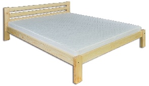 Manželská posteľ 140 cm LK 105 (masív)