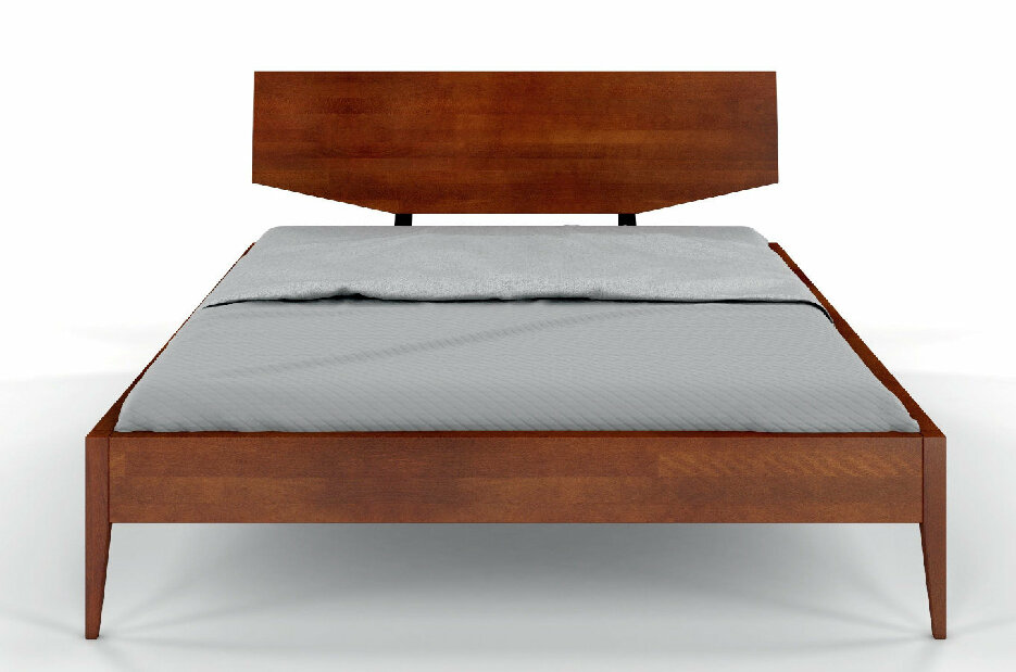 Manželská posteľ 160 cm Scandinavian (bez roštu a matraca) (orech)